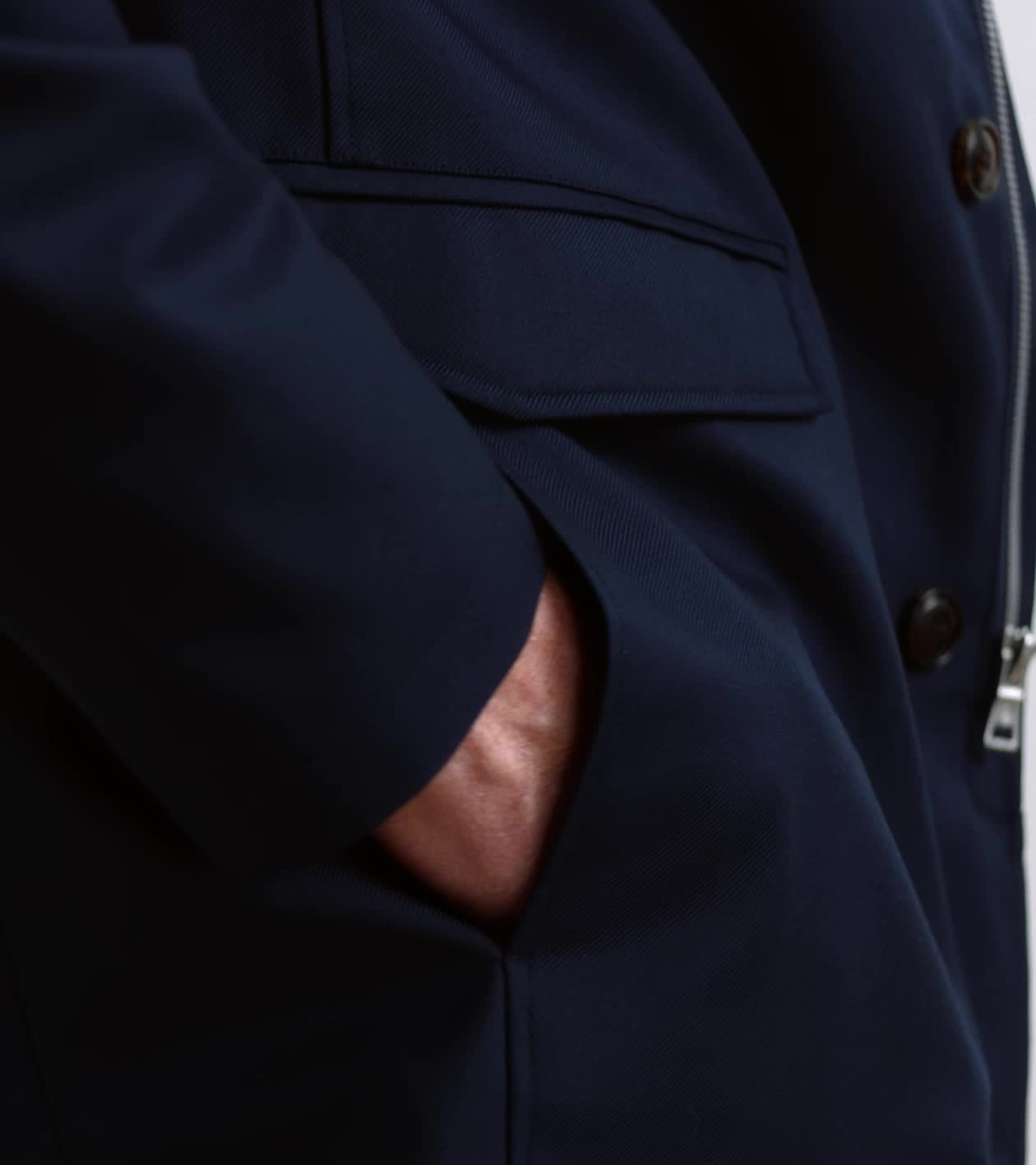 Odyssey Twill Zip Blazer