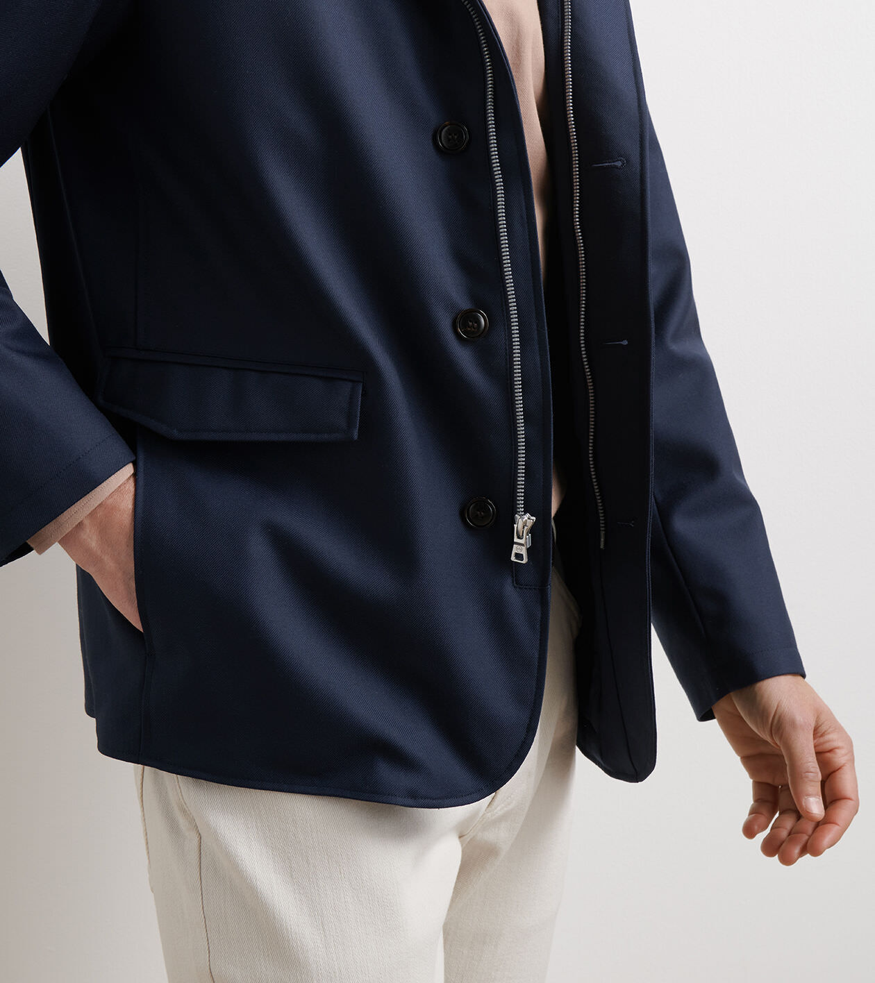 Odyssey Twill Zip Blazer