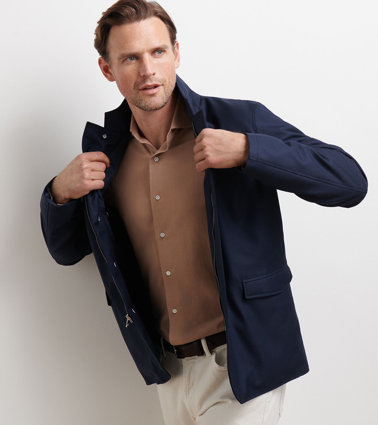 Odyssey Twill Zip Blazer