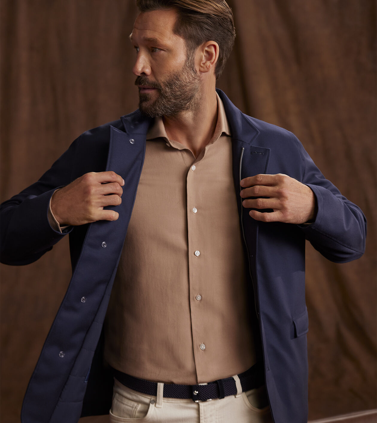 Odyssey Twill Zip Blazer