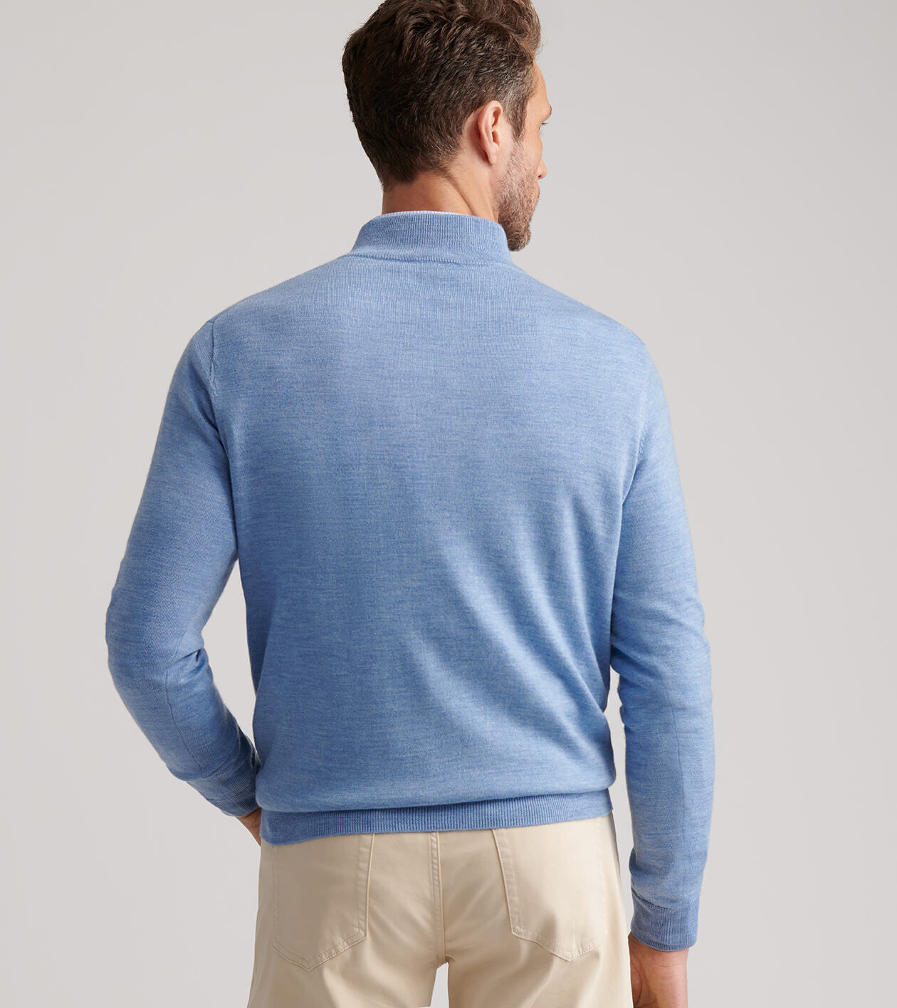 Autumn Crest Suede Trim Quarter-Zip