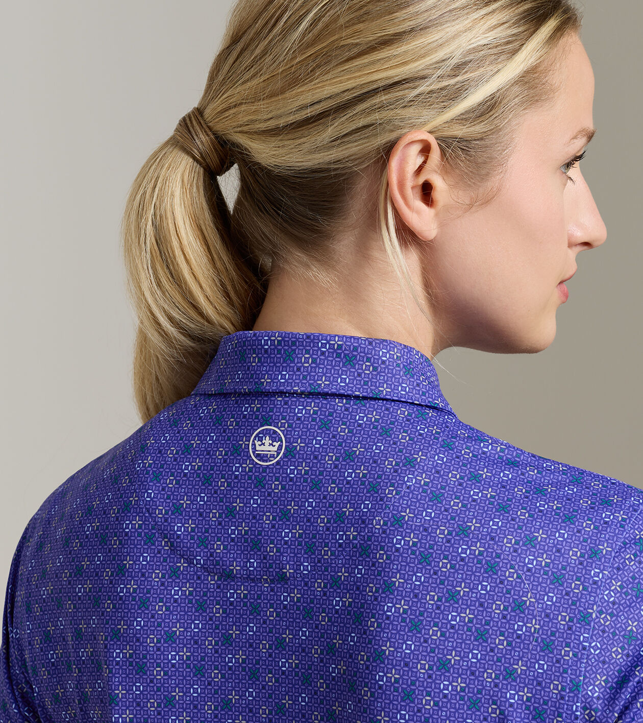 Circle Back Short-Sleeve Jersey Polo