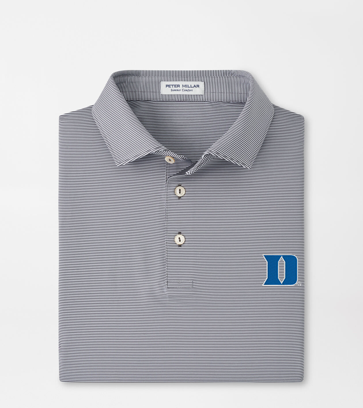 Duke Jubilee Stripe Performance Polo