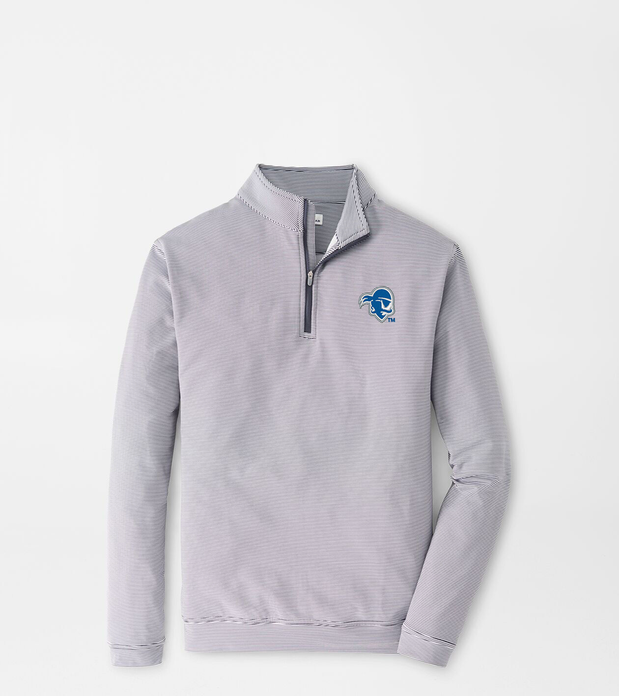 Seton Hall Perth Mini-Stripe Performance Pullover