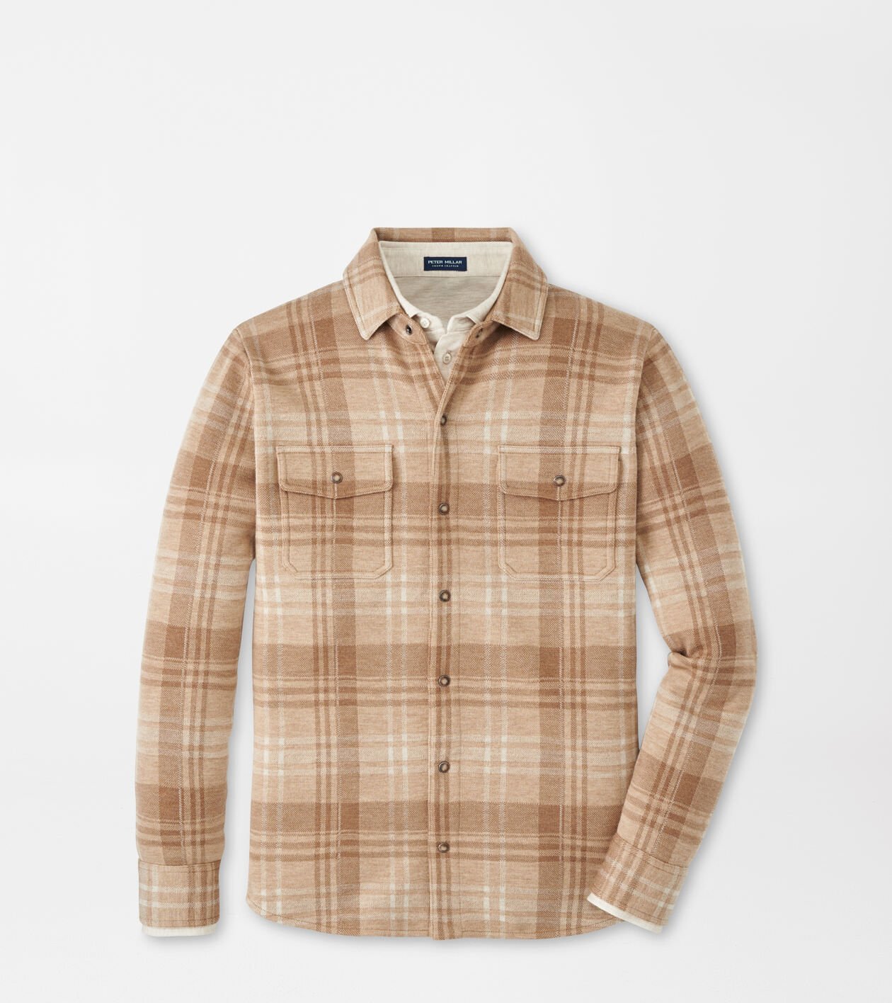 Gordon Plaid Sweater Shirt Jacket