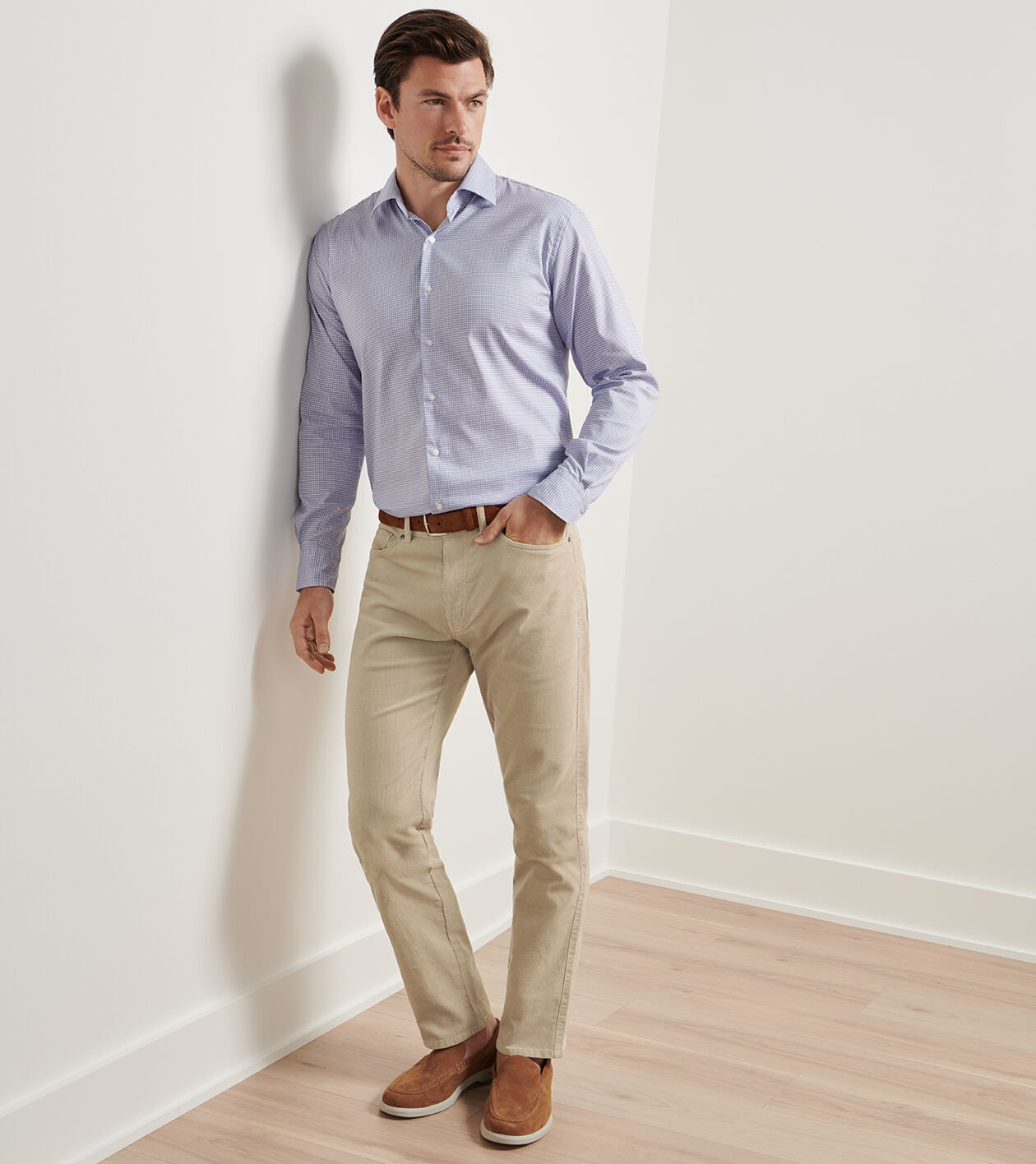 Superior Soft Corduroy Five-Pocket Pant