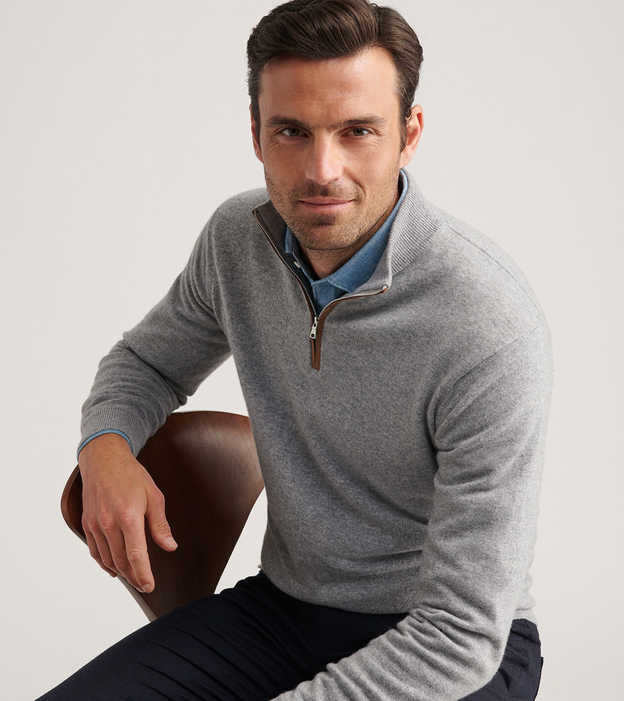 Artisan Crafted Cashmere Flex Quarter-Zip