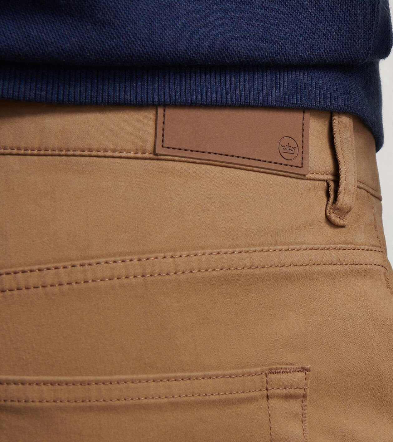 Signature Sateen Five-Pocket Pant