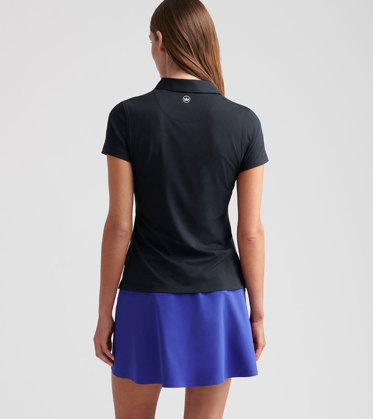 Women's Short Sleeve Button Polo