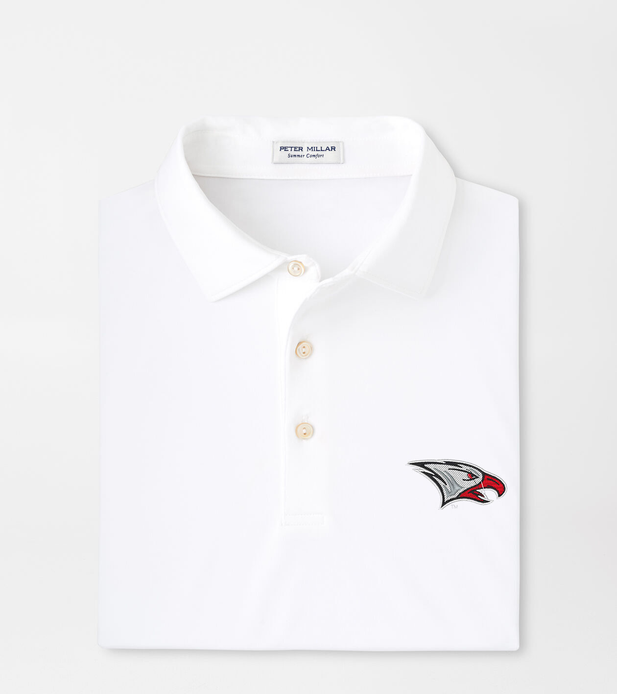 NC Central Solid Performance Jersey Polo (Sean Self Collar)