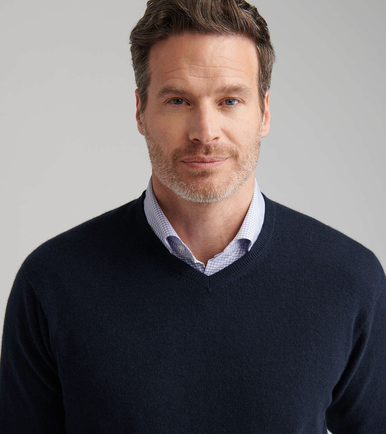 Crown Heritage Cashmere V-Neck Sweater