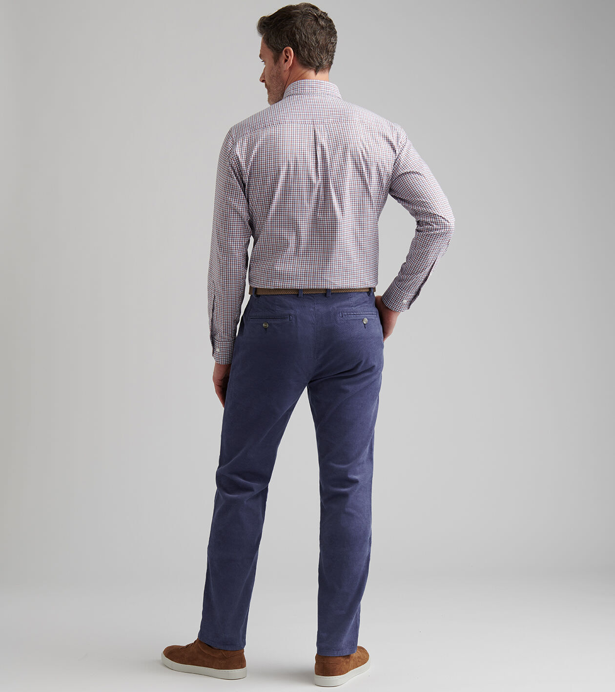Superior Soft Corduroy Flat Front Trouser 3 Superior Soft Corduroy Flat Front Trouser