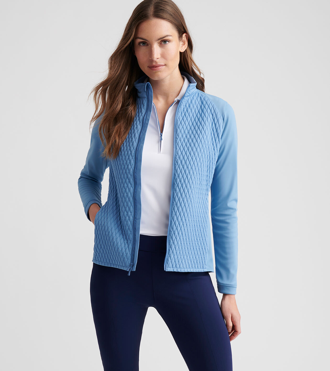 Merge Mini Diamond Quilt Hybrid Jacket
