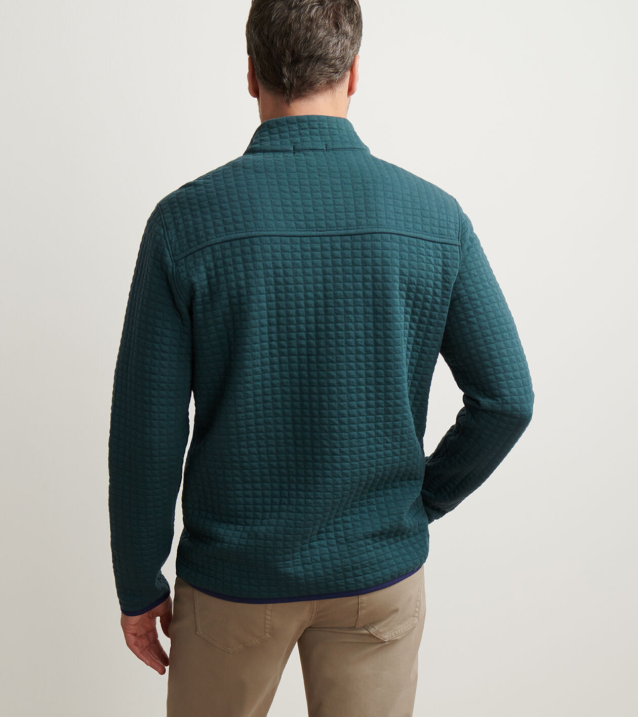 Quad Quilted Quarter-Zip