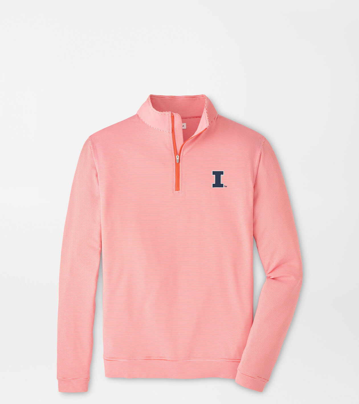 Illinois Game Day Perth Sugar Stripe Performance Quarter-Zip
