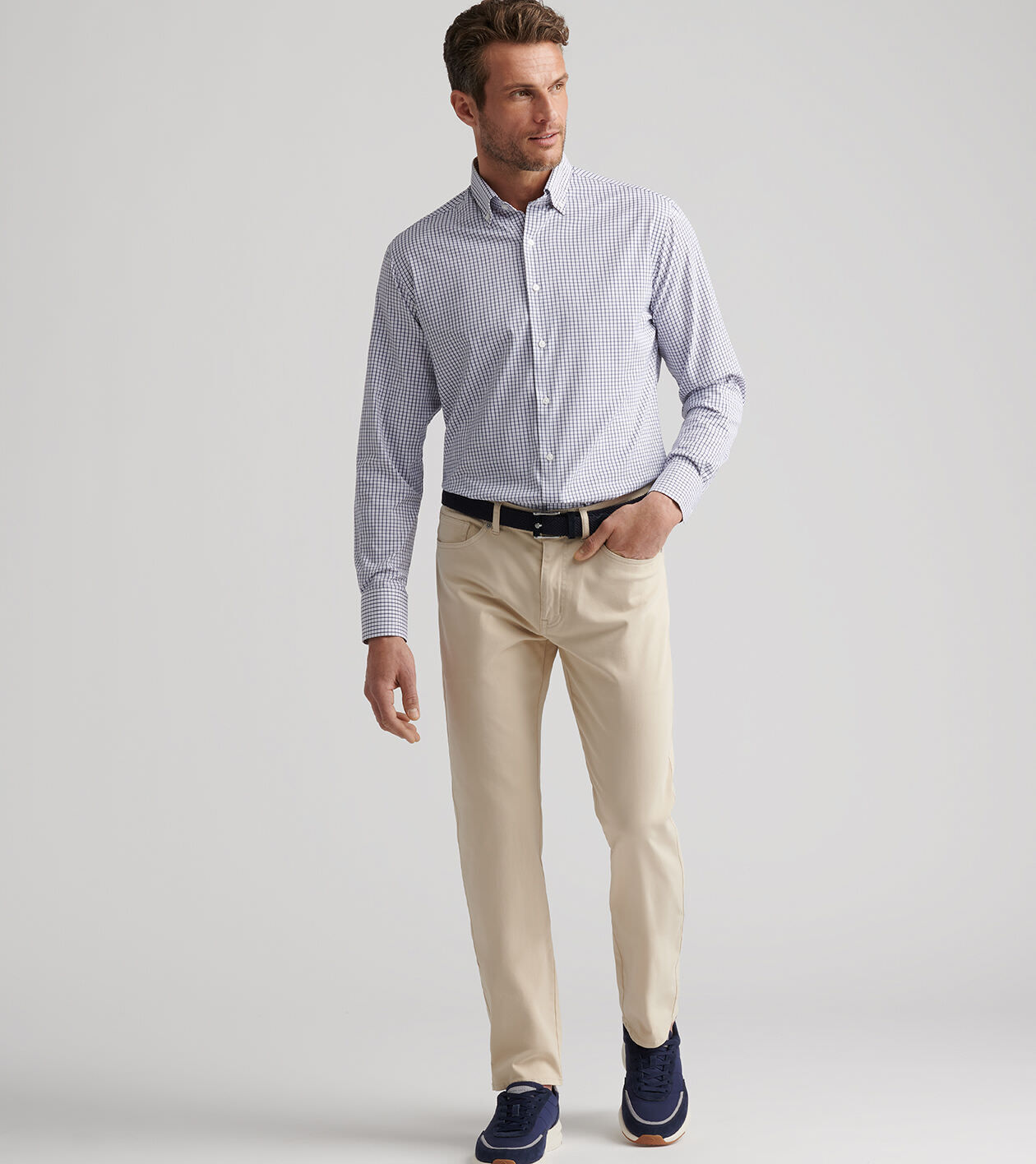 Signature Sateen Five-Pocket Pant