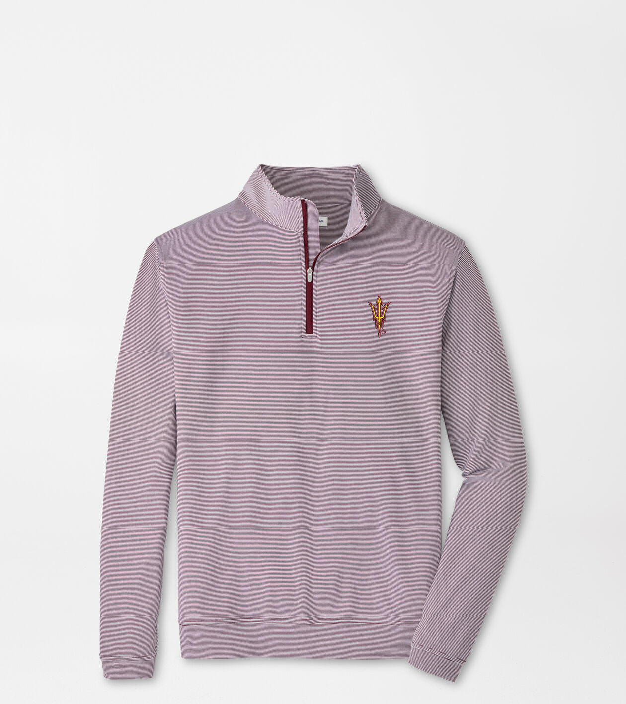 Arizona State Game Day Perth Sugar Stripe Performance Quarter-Zip