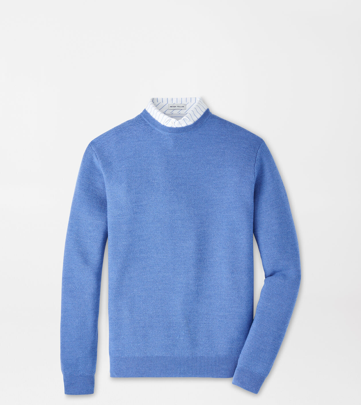 Autumn Crest Honeycomb Crewneck Sweater