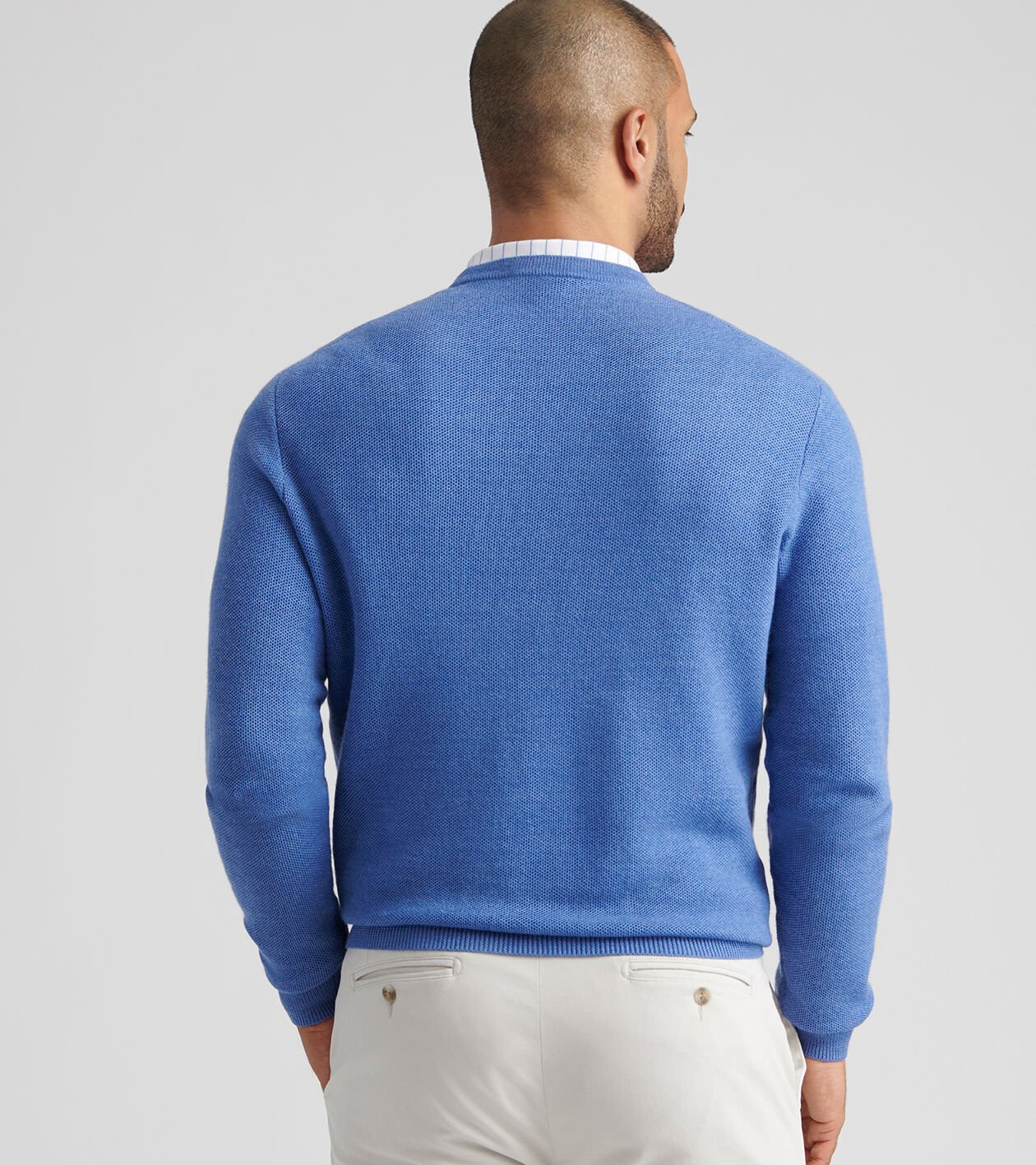 Autumn Crest Honeycomb Crewneck Sweater