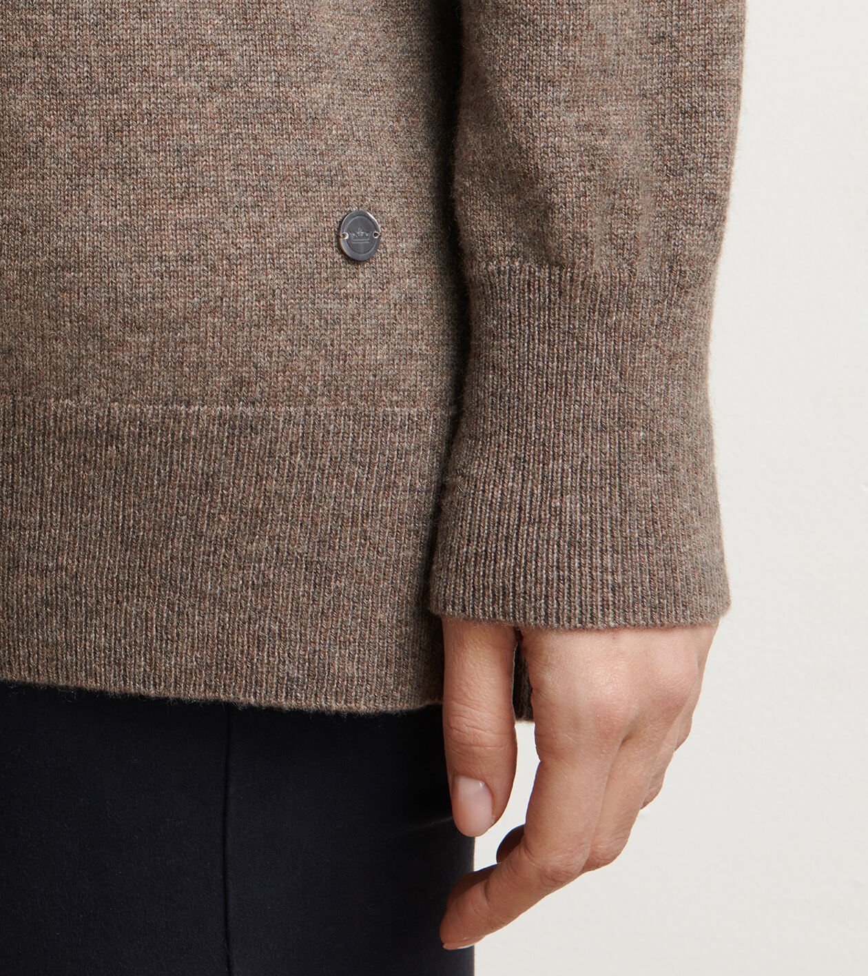 Crown Heritage Cashmere Turtleneck Sweater