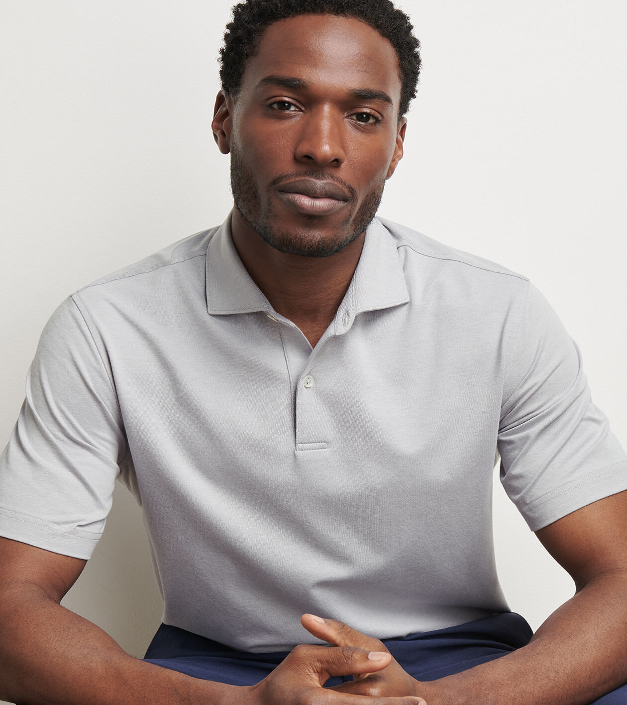 Albatross Cotton-Blend Piqué Polo