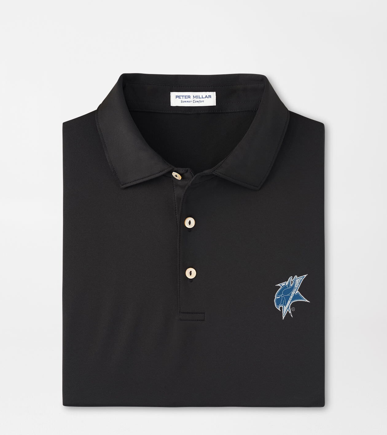 Elizabeth City Solid Performance Jersey Polo (Sean Self Collar)