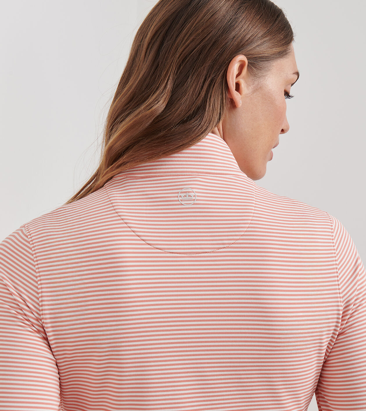 Perth Vista Stripe Performance Quarter-Zip