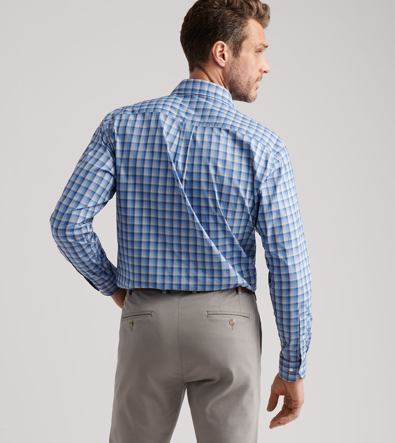 Obispo Crown Lite Cotton-Stretch Sport Shirt