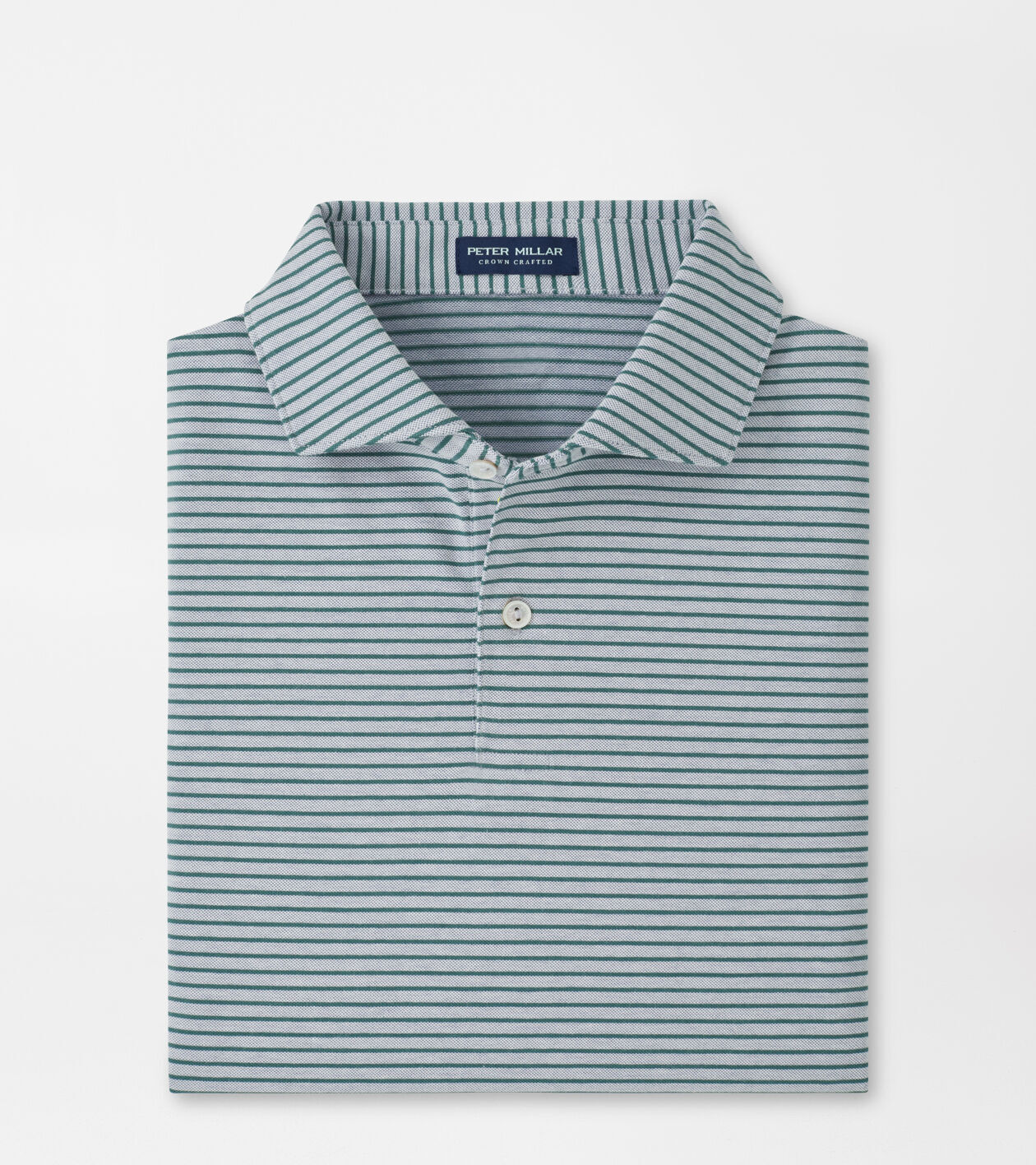 Albatross Cotton-Blend Piqué Stripe Polo