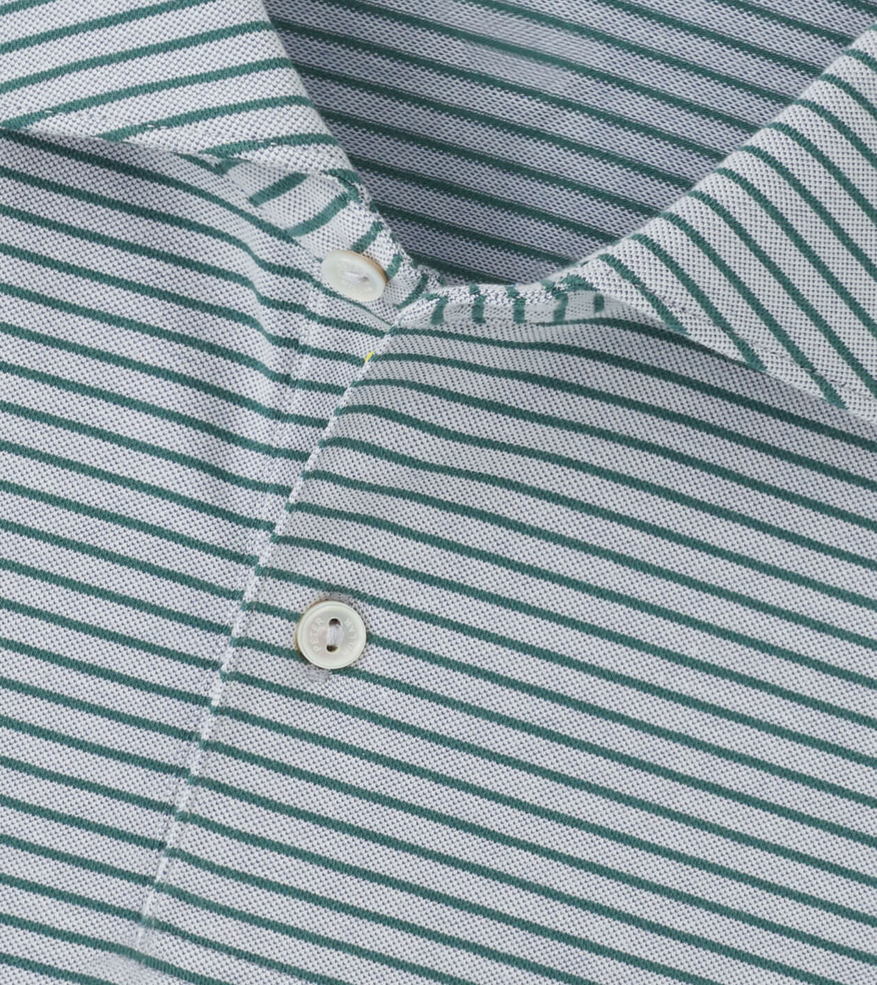 Albatross Cotton-Blend Piqué Stripe Polo